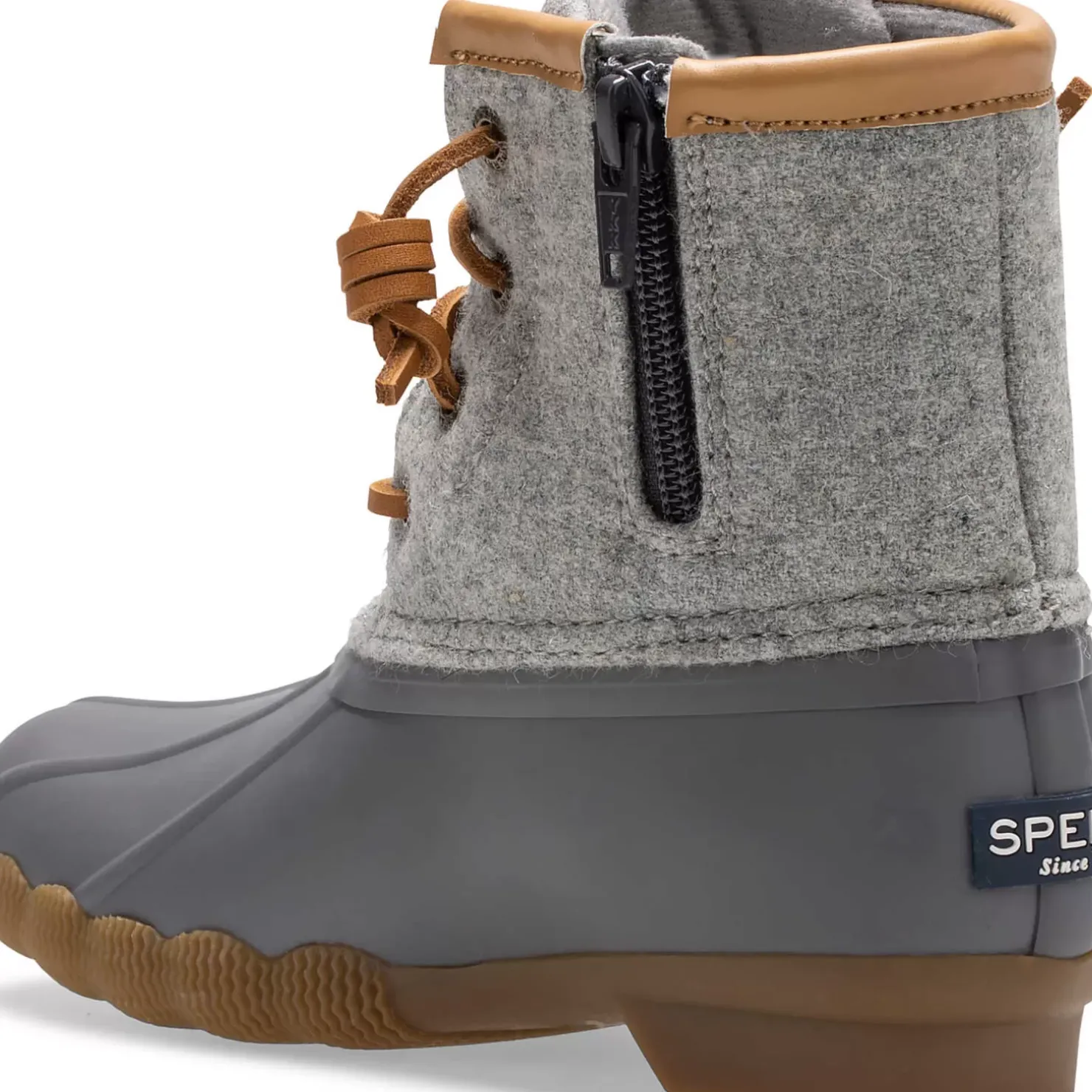 Kids Sperry Big Kid's Saltwater Wool Duck Boot