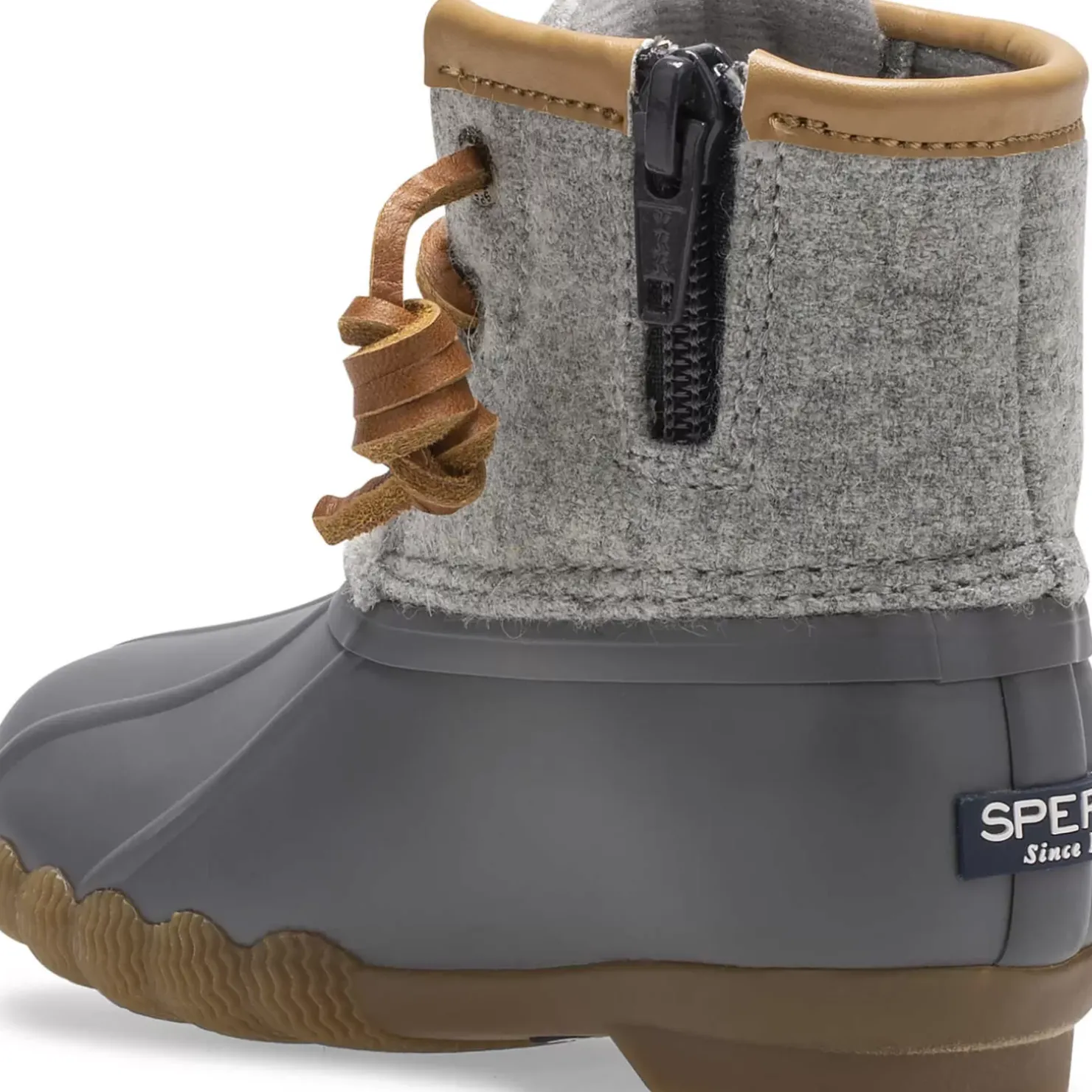 Kids Sperry Little Kid's Saltwater Wool Duck Boot
