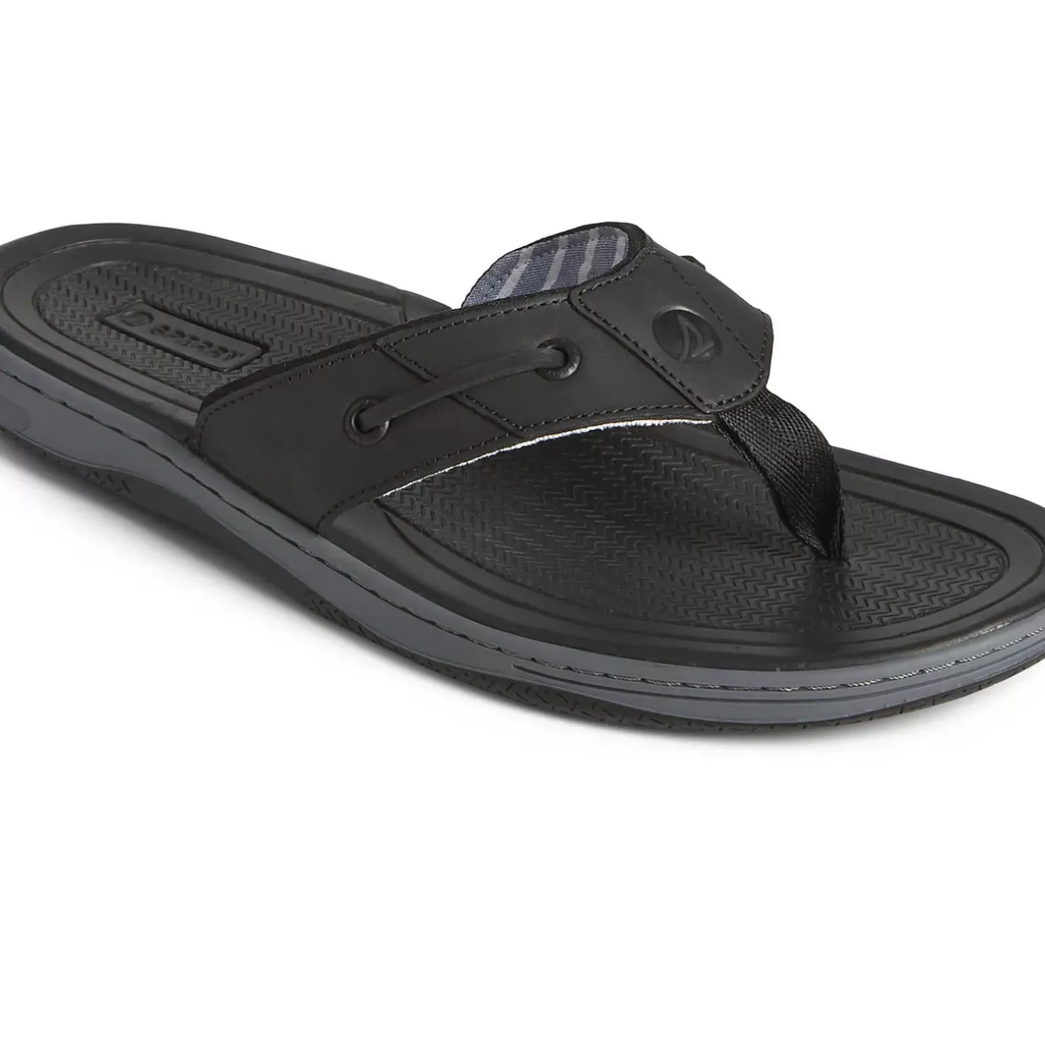 Men Sperry Men's Baitfish Leather Flip Flop