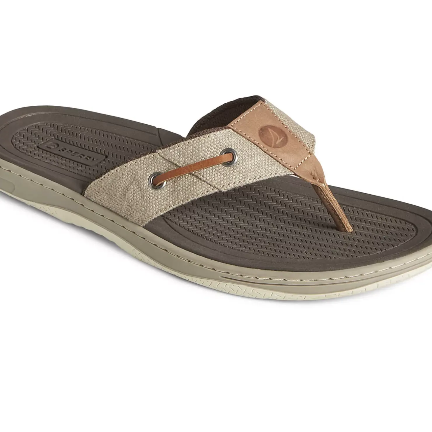 Men Sperry Men's SeaCycled™ Baitfish Baja Flip Flop