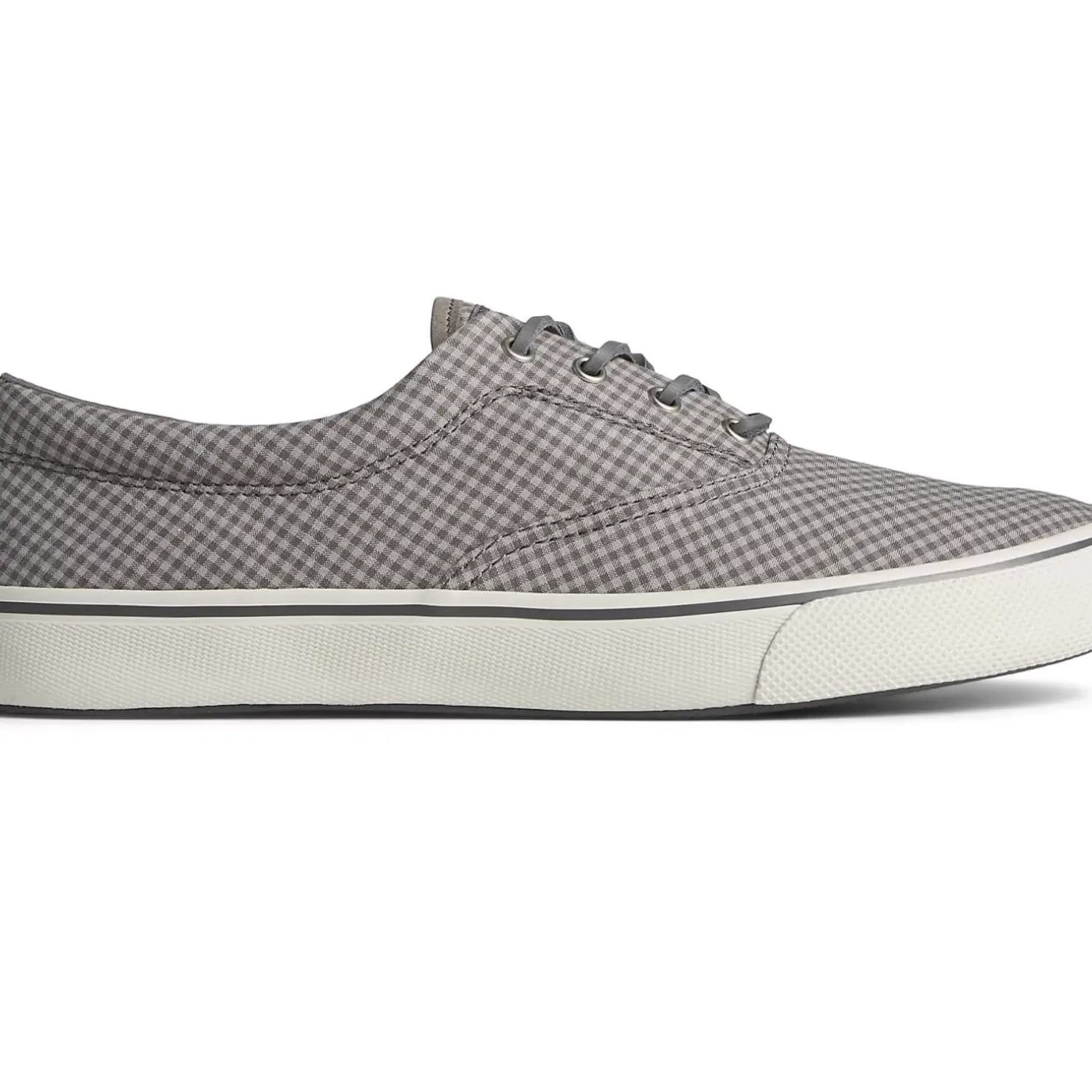 Men Sperry Men's SeaCycled™ Striper II CVO Gingham Sneaker