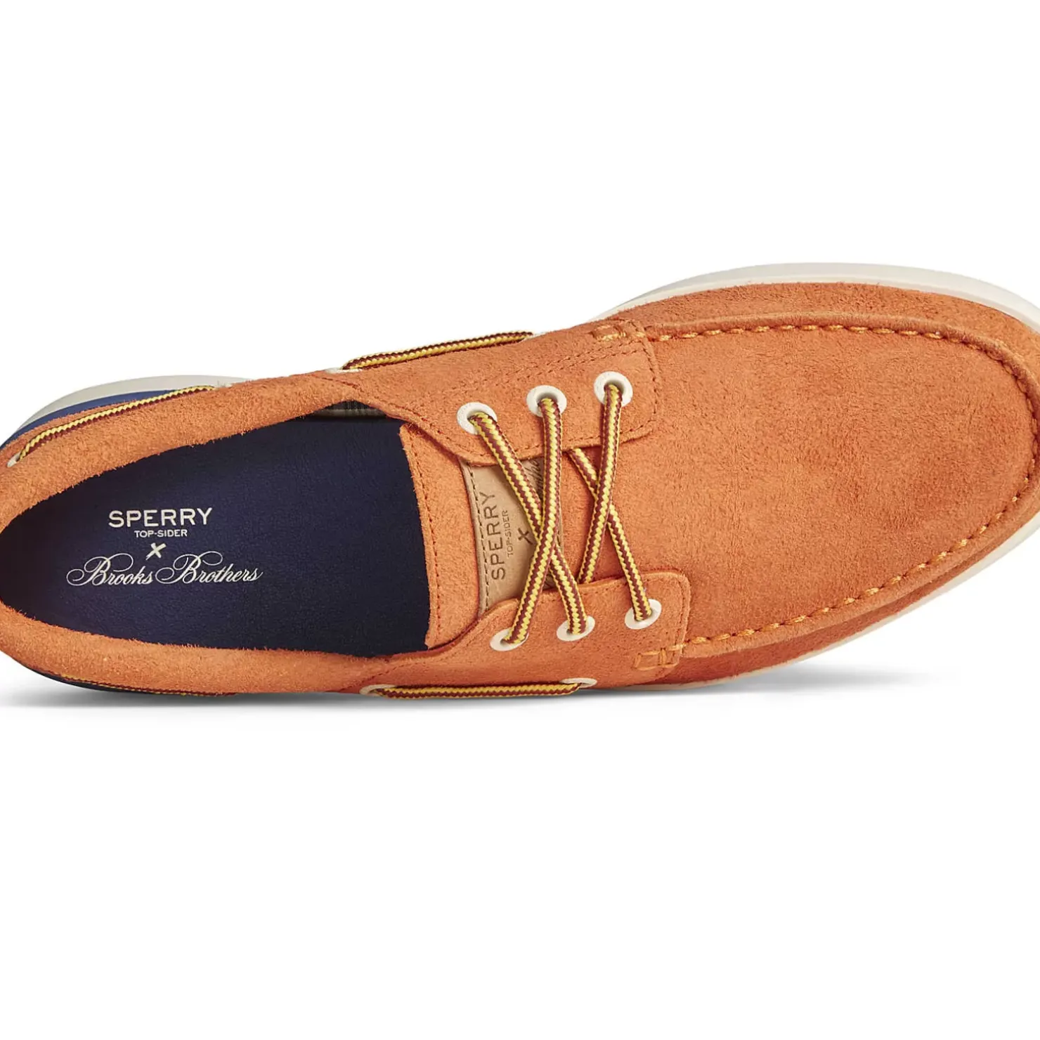 Men Sperry Men's x Brooks Brothers Authentic Original™ 3-Eye Cup Boat Shoe