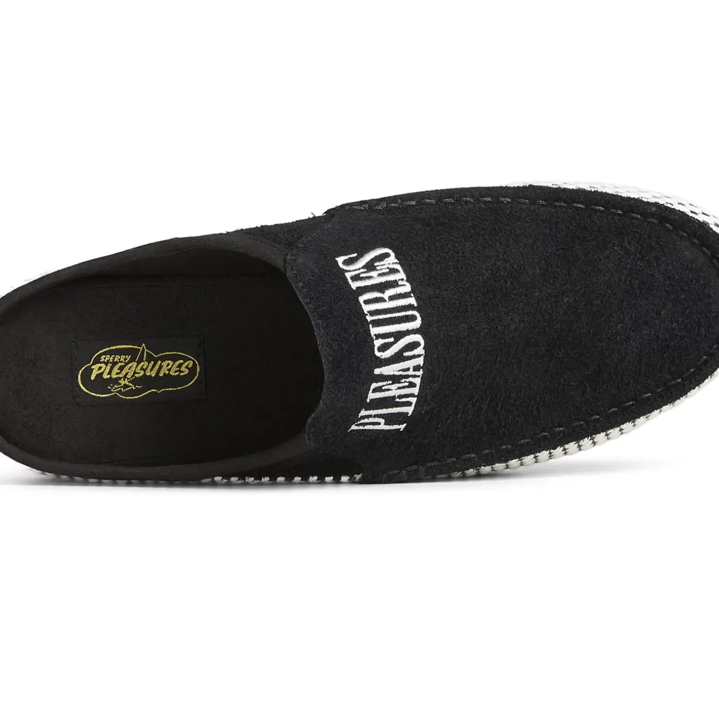 Men/Women Sperry Unisex x Pleasures Moc-Sider Knit Mule