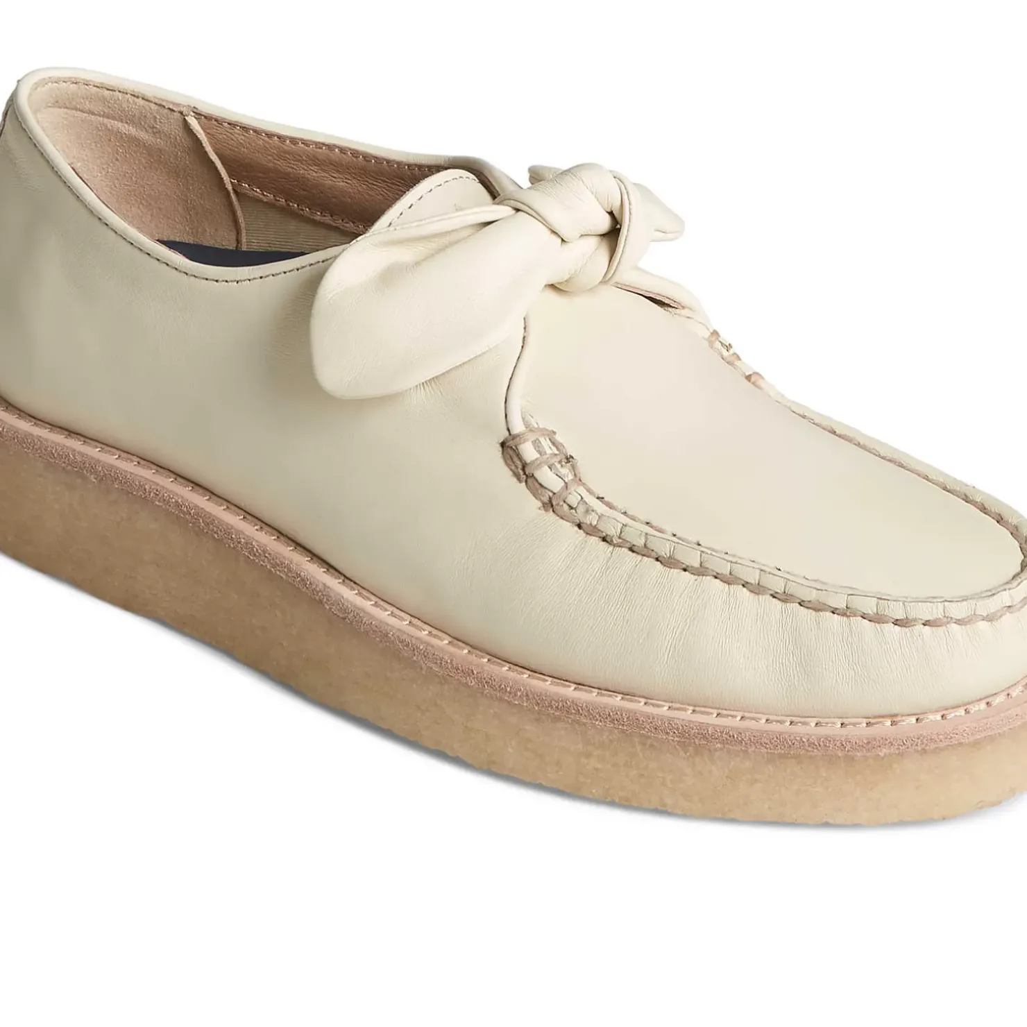 Men/Women Sperry Women's Captain's Crepe Bow Oxford