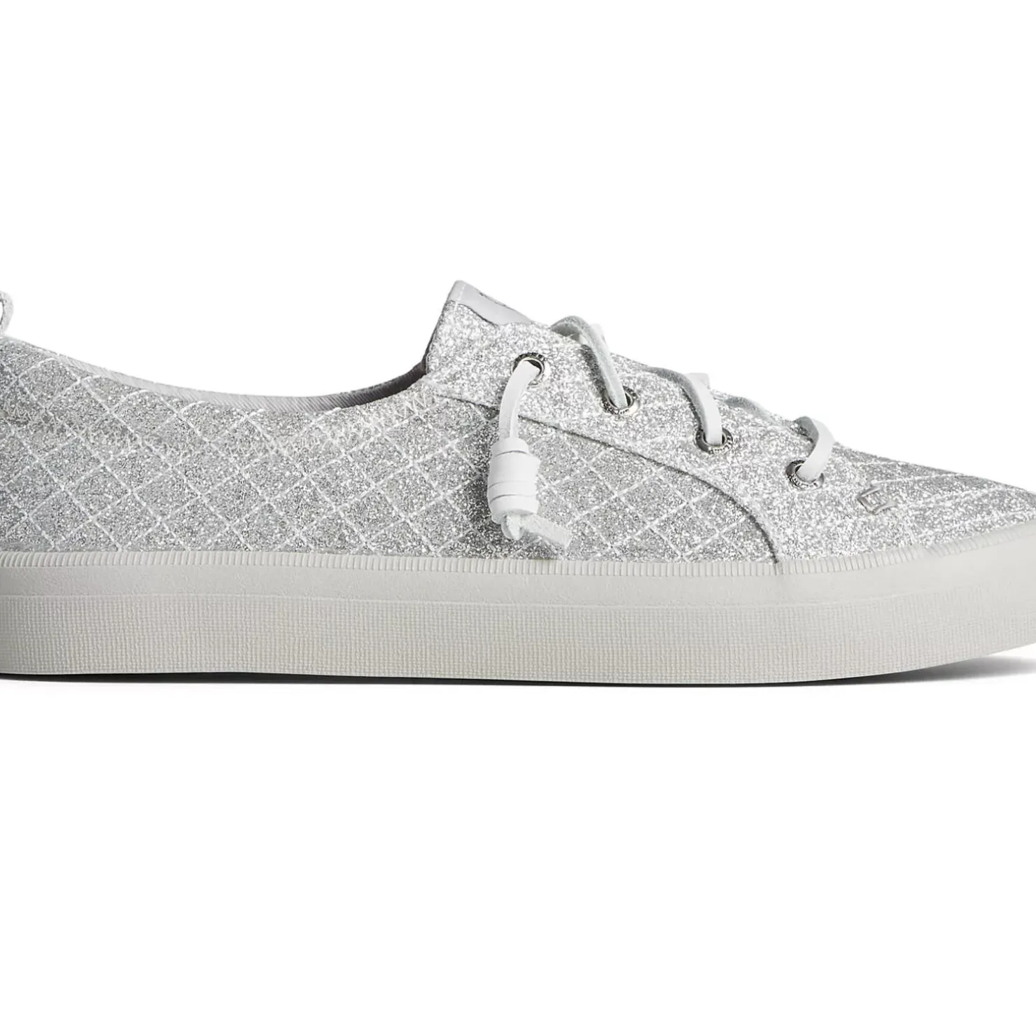 Men/Women Sperry Women's Crest Quilted Shimmer Sneaker