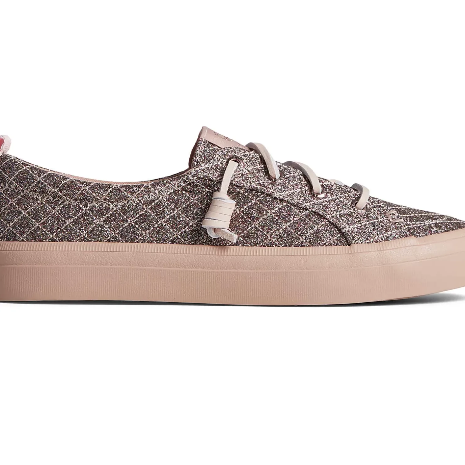 Men/Women Sperry Women's Crest Quilted Shimmer Sneaker