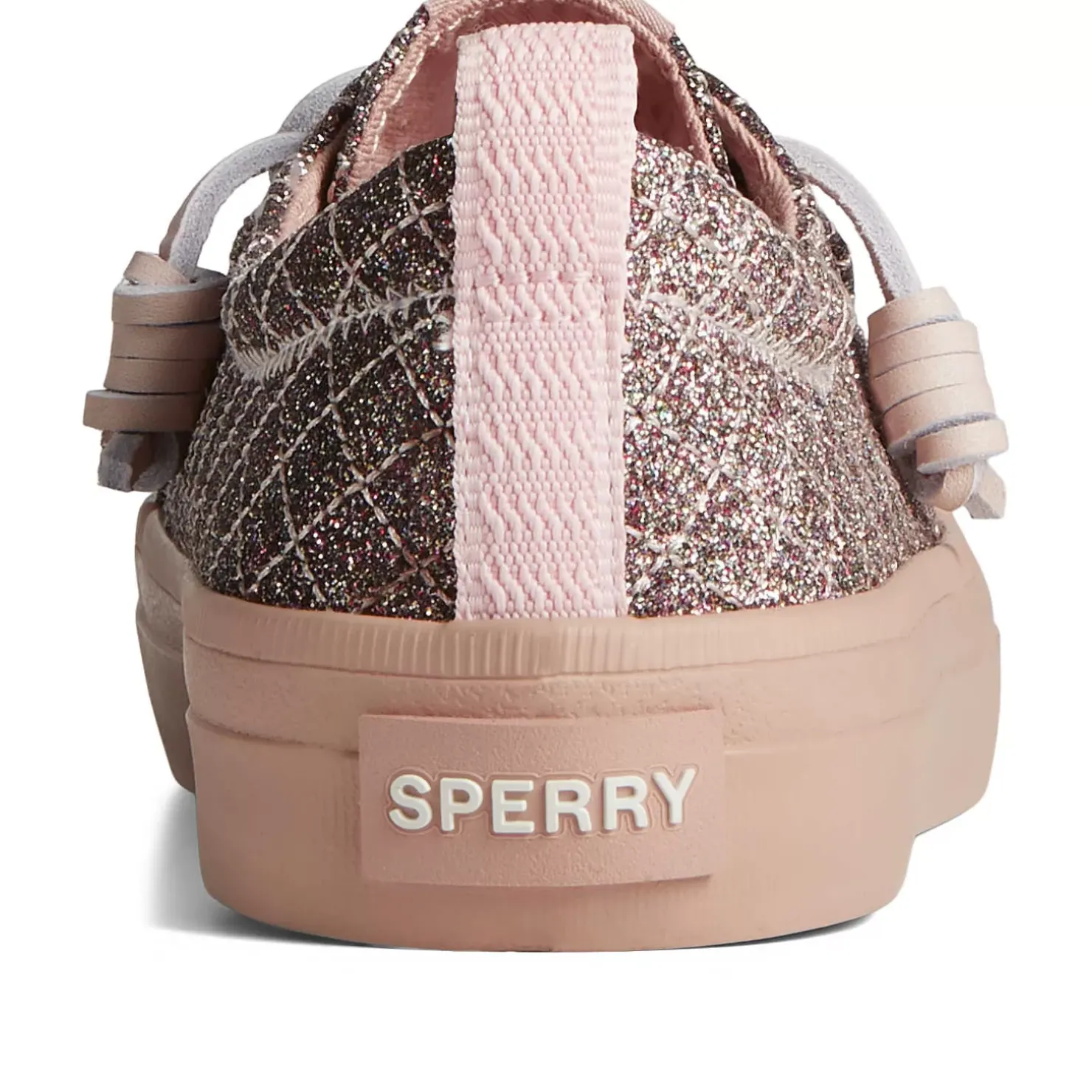 Men/Women Sperry Women's Crest Quilted Shimmer Sneaker