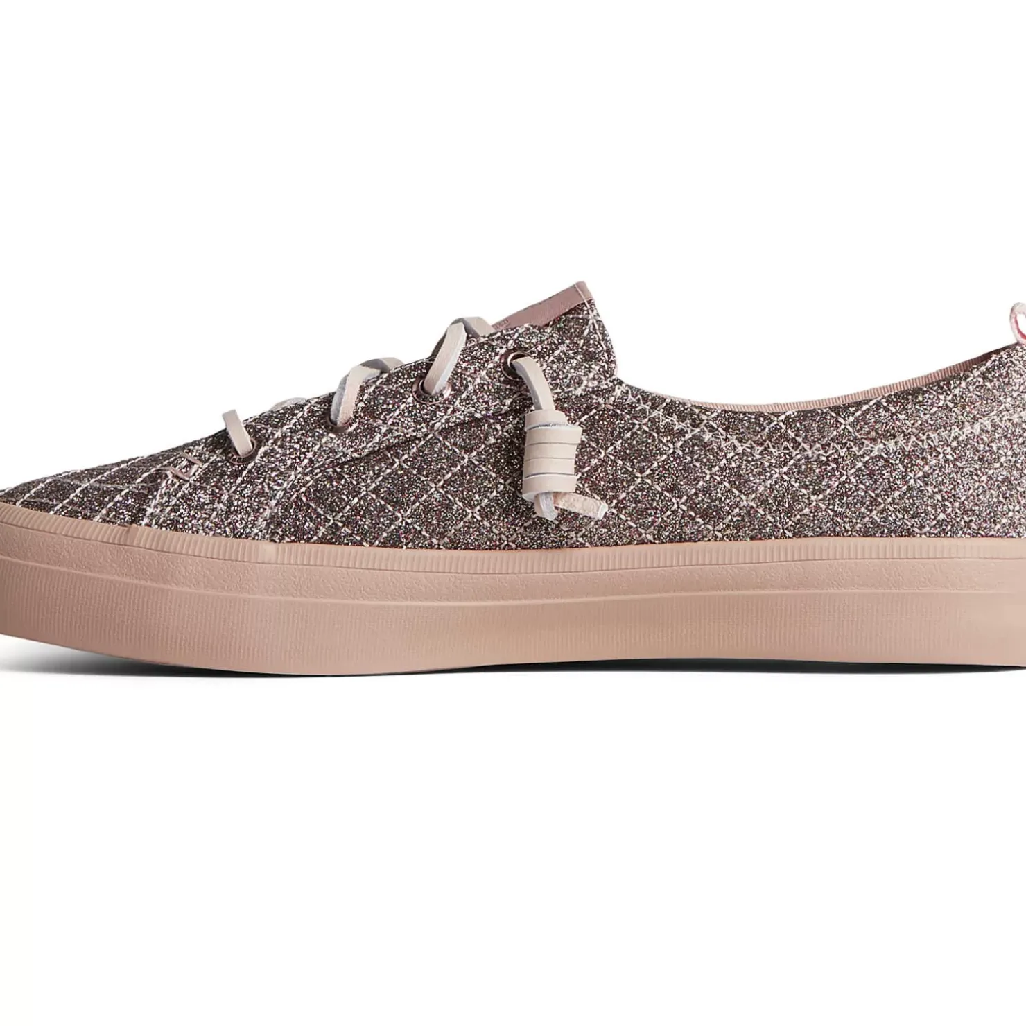 Men/Women Sperry Women's Crest Quilted Shimmer Sneaker