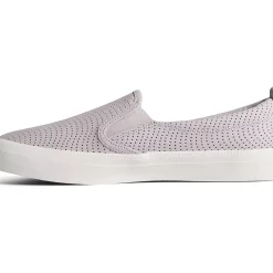 Men/Women Sperry Women's Crest Twin Gore Leather Wave Perforated Sneaker