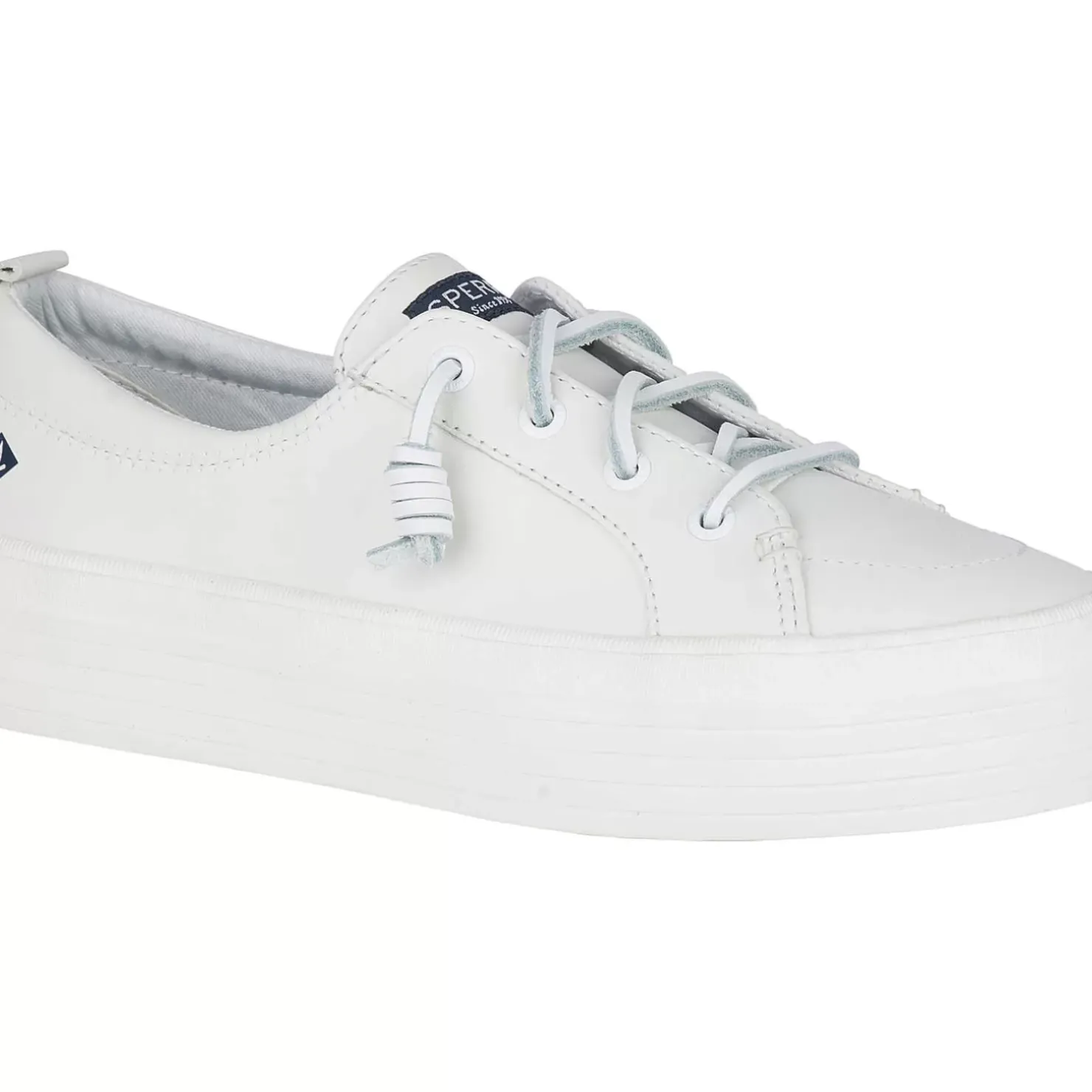 Men/Women Sperry Women's Crest Vibe Platform Leather Sneaker