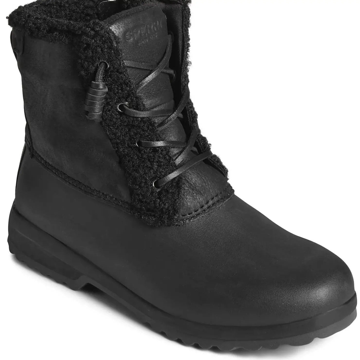 Men/Women Sperry Women's Maritime Repel Teddy Trim Snow Boot