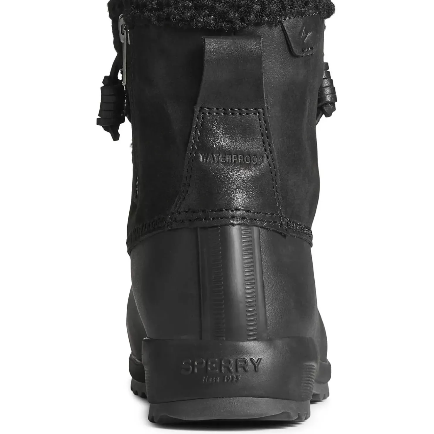 Men/Women Sperry Women's Maritime Repel Teddy Trim Snow Boot