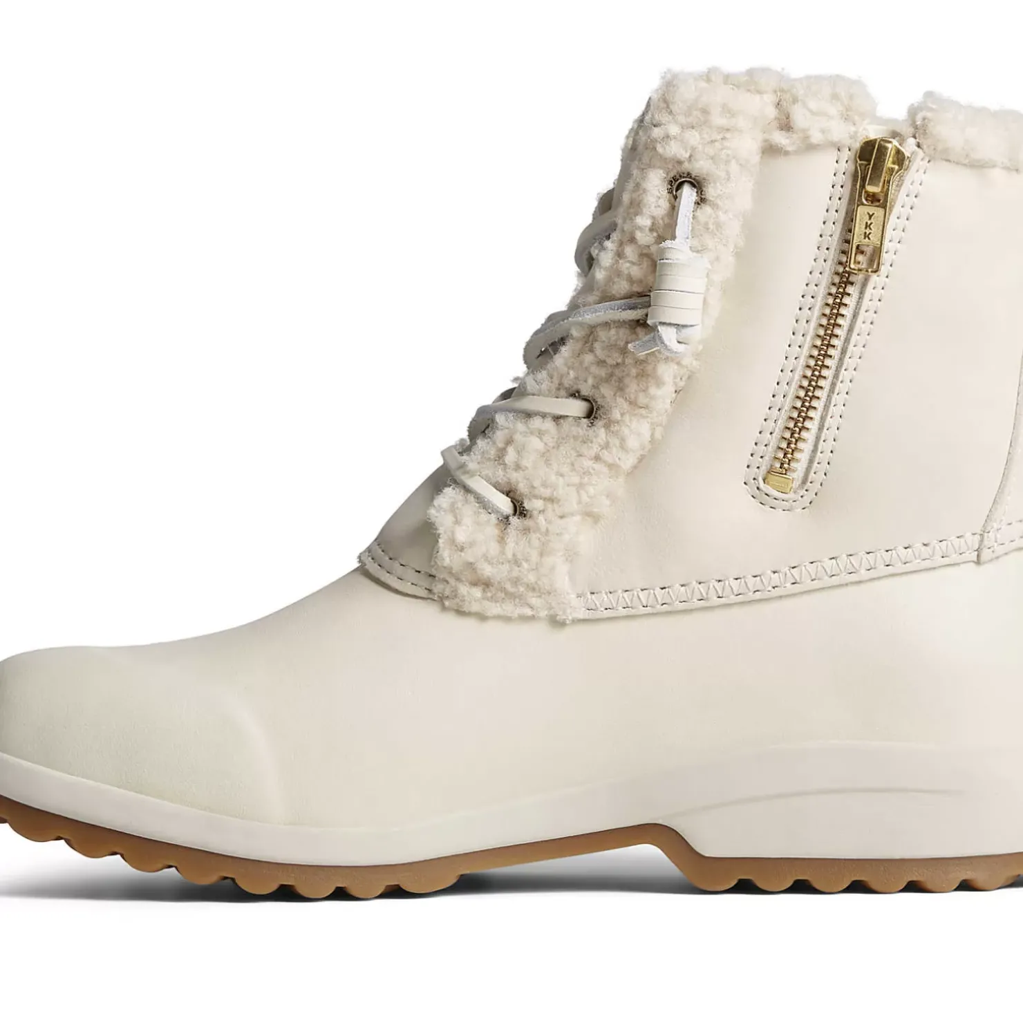 Men/Women Sperry Women's Maritime Repel Teddy Trim Snow Boot