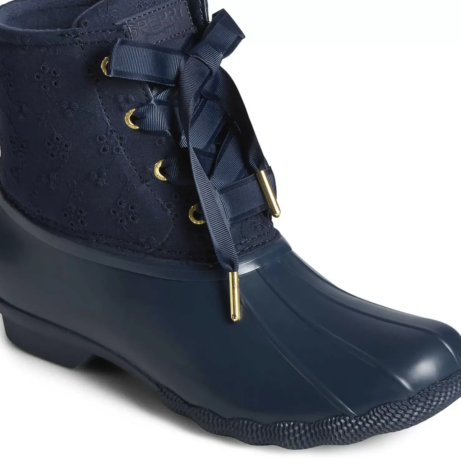 Men/Women Sperry Women's Saltwater Eyelet Duck Boot