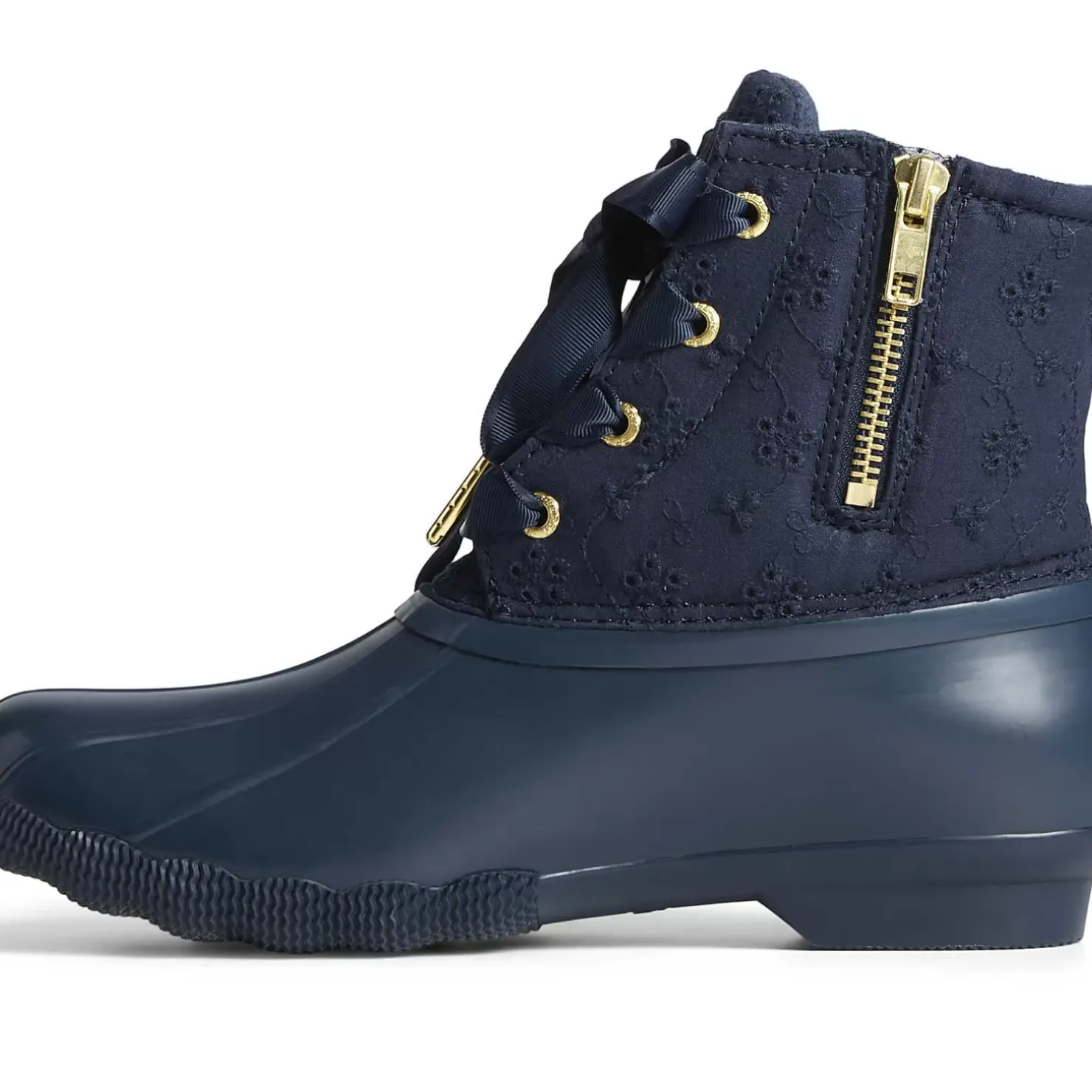 Men/Women Sperry Women's Saltwater Eyelet Duck Boot