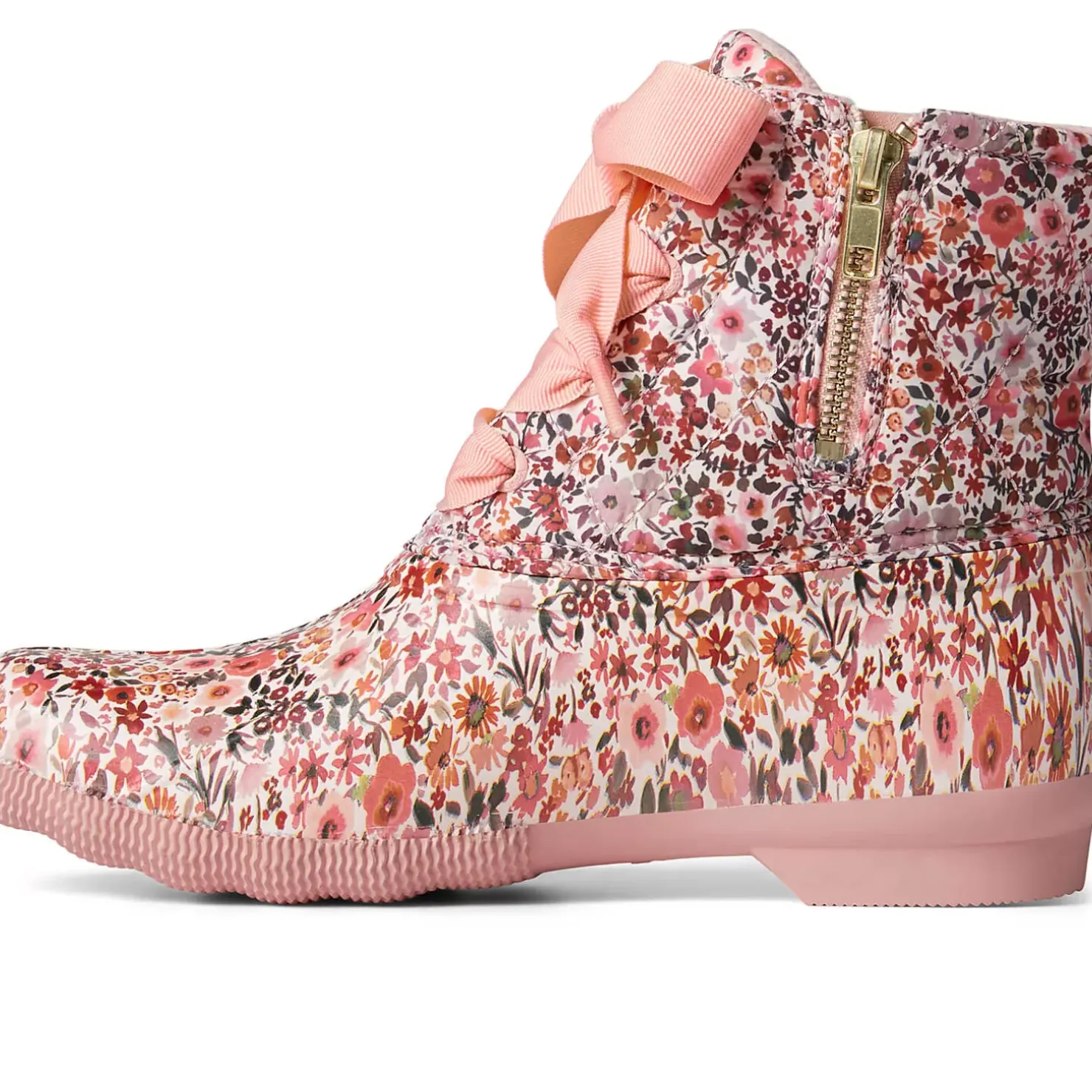 Men/Women Sperry Women's Saltwater Floral Duck Boot
