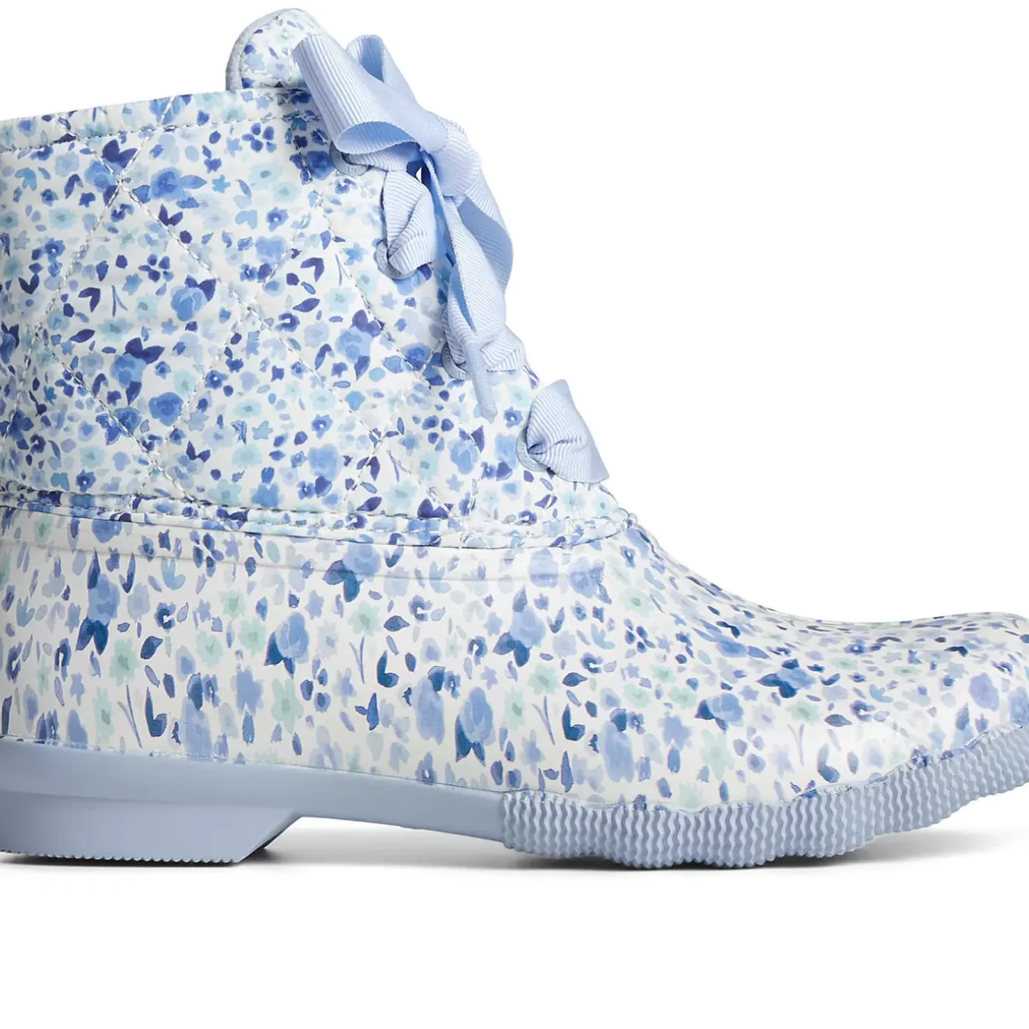 Men/Women Sperry Women's Saltwater Floral Duck Boot