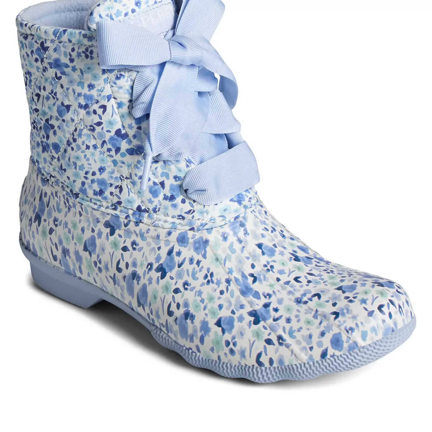 Men/Women Sperry Women's Saltwater Floral Duck Boot