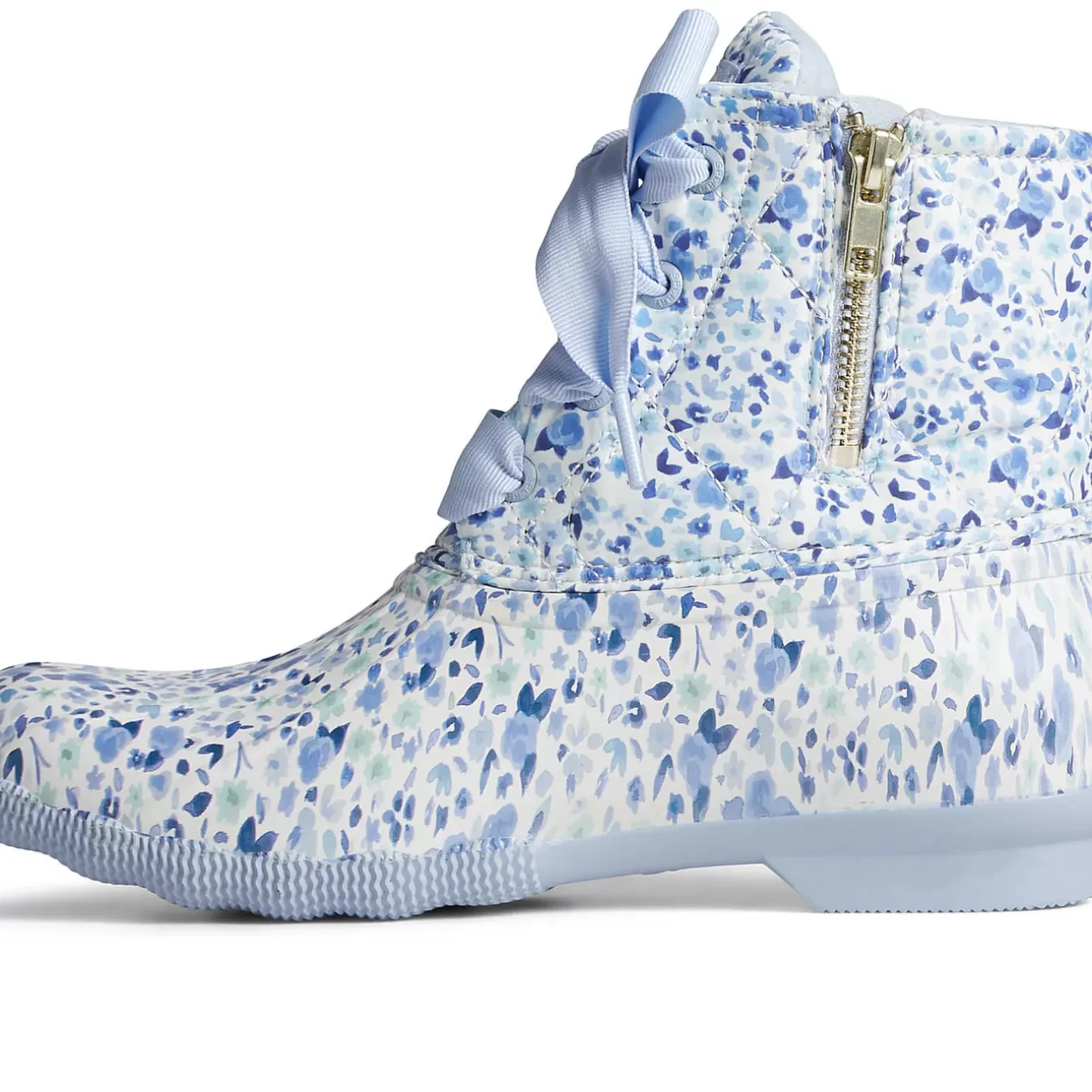 Men/Women Sperry Women's Saltwater Floral Duck Boot