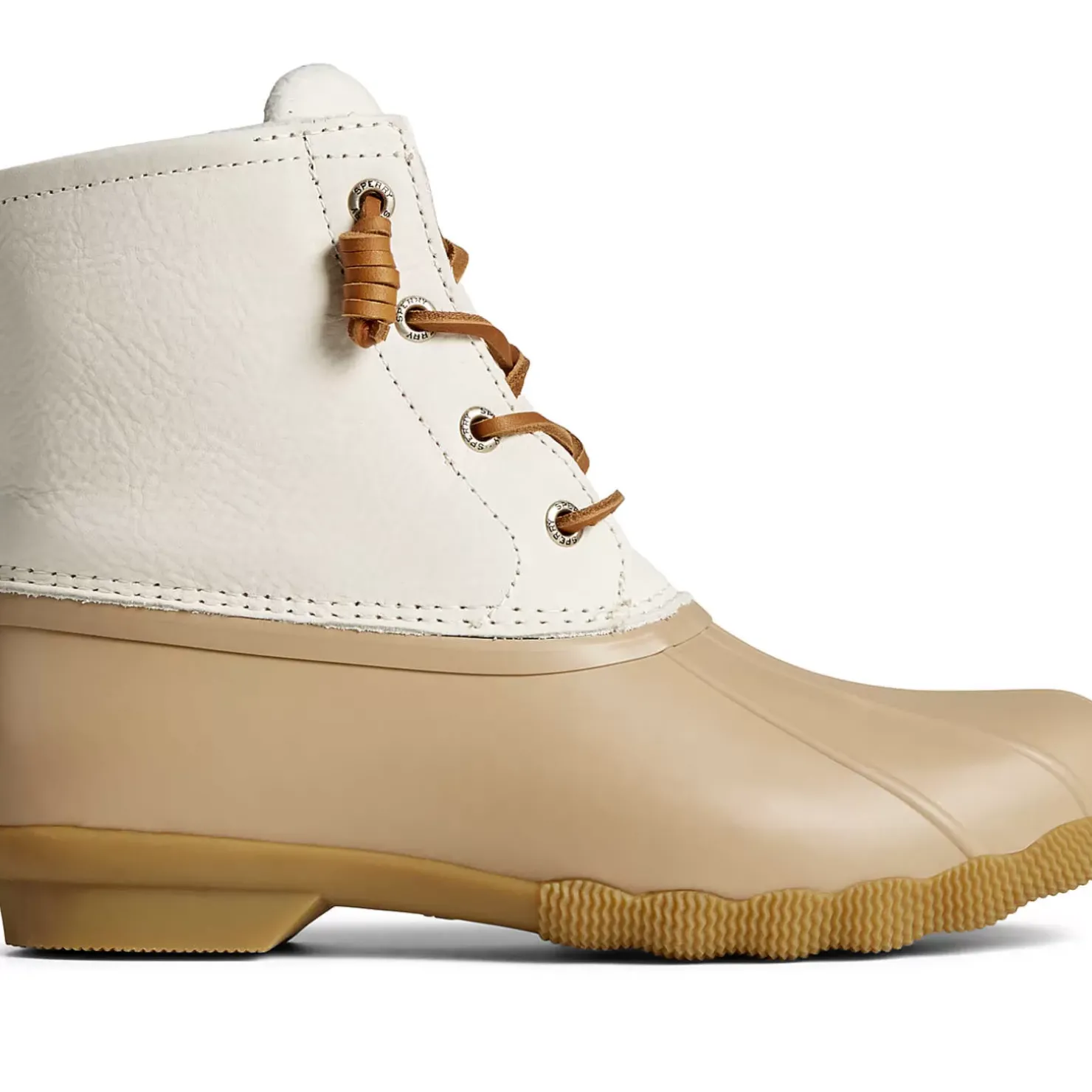 Men/Women Sperry Women's Saltwater Mainsail Leather Duck Boot