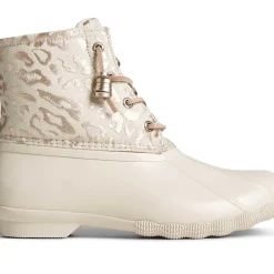 Men/Women Sperry Women's Saltwater Metallic Jacquard Duck Boot