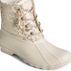 Men/Women Sperry Women's Saltwater Metallic Jacquard Duck Boot
