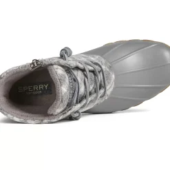 Men/Women Sperry Women's Saltwater Plaid Wool Duck Boot