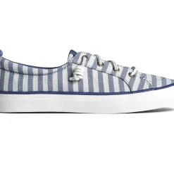Men/Women Sperry Women's SeaCycled™ Crest Vibe Striped Textile Sneaker