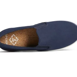 Men/Women Sperry Women's SeaCycled&trade; Crest Twin Gore Canvas Sneaker