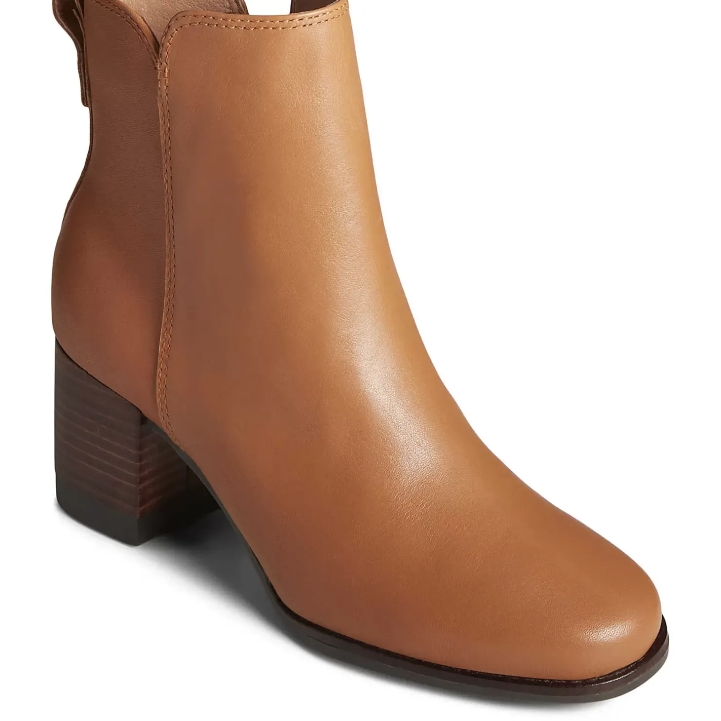 Men/Women Sperry Women's Seaport Heel Water Resist Leather Boot