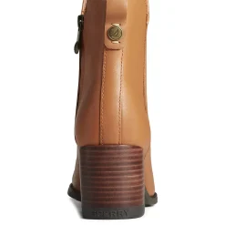 Men/Women Sperry Women's Seaport Heel Water Resist Leather Boot