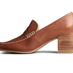 Men/Women Sperry Women's Seaport Penny Heel Leather Loafer