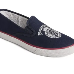 Men/Women Sperry Women's x Brooks Brothers Slip On Sneaker